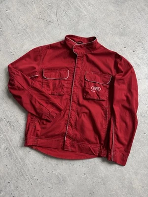 ⏱️CHAQUETA AUDI SPORT ROJA LOGOTIPO GRANDE Racing L Foto 1 de 4