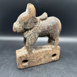 Antike Afrikanische Holzfigur „Nandi“ ,Handgeschnitzt - H.11 - Bild 1 von 20
