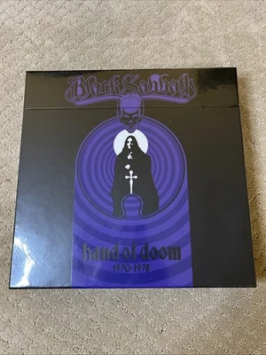 BLACK SABBATH Hand Of Doom 1970-1978 Vinyl Picture Disc Box Set Brand New Sealed - Image 1 of 4