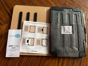 BNIP Procase Tablet Case Holder Ipad Samsung 8.5” X 5.5” Black Faux Leather - Picture 1 of 5