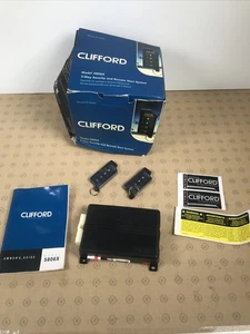 Clifford 5806X 2 Way LED Car Alarm System & Remote Start System See Description - Picture 1 of 9