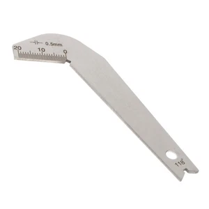 Manometri Trapano Righello Rettifica Punta Inox per Acciaio 118 Gradi - Foto 1 di 12