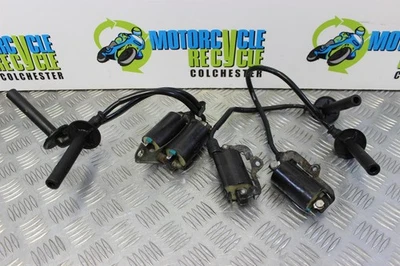 Honda VFR 750 F Ignition Coils Caps Leads 1994 to 1997 VFR750 VFR750F B157 - Image 1 of 4
