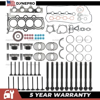 Kit de reconstrucción de motor G4FD 1,6 L para Hyundai Accent Veloster 2012-2019 Kia Rio Soul Foto 1 de 4