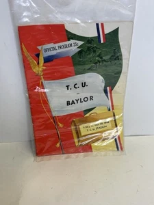 Vintage College Football Program TCU vs Baylor  1948 - Picture 1 of 6