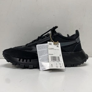 Reebok Black CL Legacy Running Shoes Women's Size 6 - Picture 1 of 8