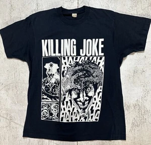 80's Vintage Killing Joke Joker and Police Tee size Large - Picture 1 of 4
