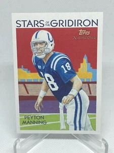 Peyton Manning 2009 Topps National Chicle Stars of the Gridiron #SG-10XCJX - Picture 1 of 2
