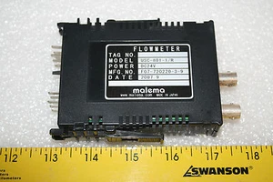 MALEMA USC-801-1/R Converter for Ultrasonic Flowmeter Tokyo Keiso F07-720220-3-9 - Picture 1 of 7