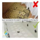 NON SLIP BATH MAT SHOWER TRAY SAFETY STRONG GRIP STICKERS NON RUBBER BATHTUB 