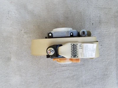 2009 - 2013 INFINITI EX37 FRONT RIGHT PASSENGER SIDE SEAT BELT RETRACTOR TAN OEM Foto 1 de 2