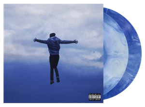 Harry Hudson Hey I'm Here For You 2-LP Blue/White Marbled Vinyl "Ships Now" - Picture 1 of 12