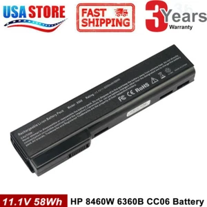 CC06 Battery for HP EliteBook 8460p 8460w 8470p 8470w 8560p 8570p HSTNN-I91 - Picture 1 of 7