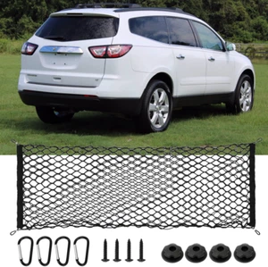 for CHEVY TRAVERSE 2018-2024 Envelope Style Rear Trunk Cargo Net Organizer - Picture 1 of 11