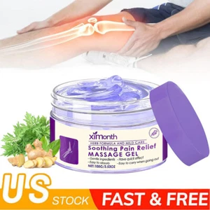 Kresin Joint Pain Gel Purple Gel, Kresin Soothing Pain Massage Gel Neck 100g - Picture 1 of 15