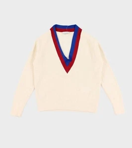Damen SANDRO Weib Pullover Wolle & Cashmere Gr. 1 - Picture 1 of 10