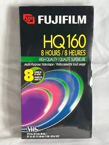 Fuji Hq 160 T-160 8 Stunden hochwertiger VHS Video Tape Film NEU VERSIEGELT - Bild 1 von 3