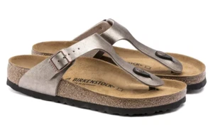 BIRKENSTOCK 1016144 GIZEH BS CIABATTE INFRADITO SCARPE UOMO DONNA DA INFILARE - Foto 1 di 5