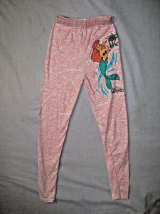 Girl's Pink Leggings w/ Little Mermaid Motif Size Small - Picture 1 of 4
