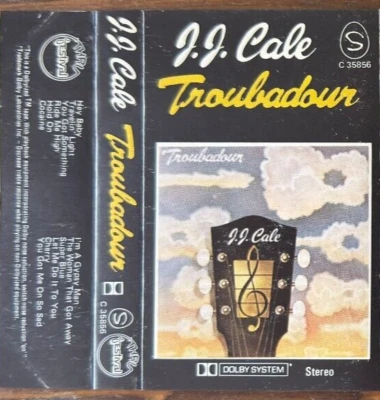 J.J. Cale ‎– Troubadour (Cassette OZ 1976 VG+/VG+) Blues Rock - Image 1 of 4