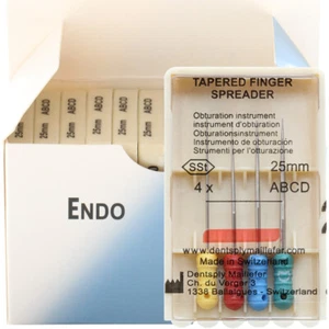 10Packs Dental TAPERED FINGER SPREADER Endodontic Hand Use Endo Root Canal Files - Picture 1 of 16