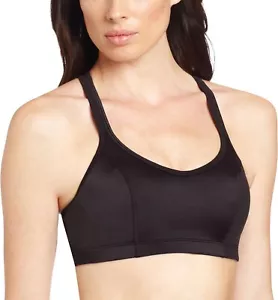 New with Tags Champion Women's Shaped T-Back Sports Bra Black Color Size 34C - Picture 1 of 4