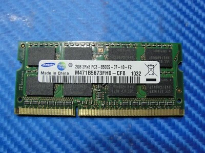 MacBook Pro 13" A1278 Early 2010 MC374LL 2GB Memory RAM SO-DIMM DDR3 661-5556 #1 - Image 1 of 3