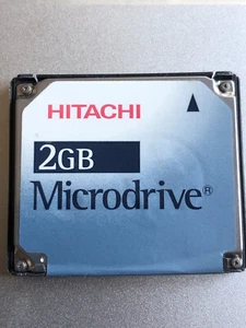 HITACHI 2GB Microdrive CF+ Compact Flash Type II HMS360402D5CF00 - Picture 1 of 2