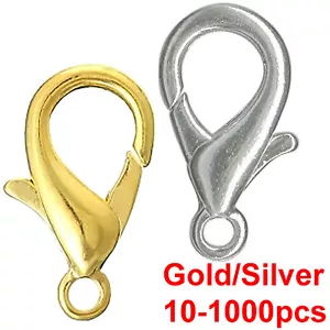 12mm Stainless Steel Swivel Lobster Clasp Parrot Claw Hook Clip Closure Findings - Bild 1 von 6