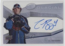 2008-09 Upper Deck Ice Glacial Graphs Zach Bogosian #GG-ZB.1 Rookie Auto RC