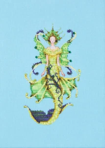 Cross Stitch Chart / Pattern ~ Nora Corbett Indian Ocean Mermaid #NC352 - Picture 1 of 5