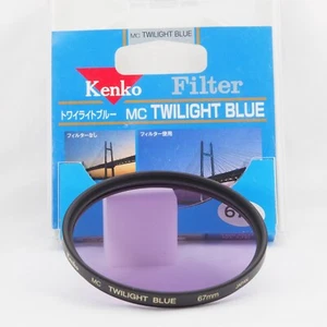 Kenko Lens Filter MC Twilight Blue 67mm Color Enhancement [NearMint] Japan ## - Picture 1 of 9