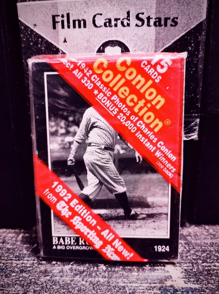 Conlon Collection Baseball Unopened Pack Babe Ruth Showing  - Image 1 of 1