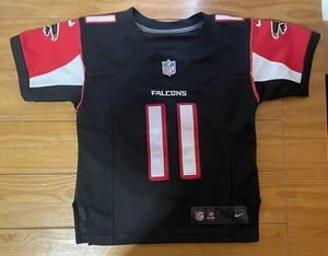 Atlanta Falcons Jersey Youth XS BL/RD Nike Football Julio Jones NFL On Field #11 - Picture 1 of 5