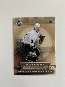 2007-08 McDonald's Upper Deck Superstar Spotlight #SS10 Teemu Selanne - Ducks