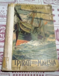 EMILIO SALGARI- I PIRATI DELLA MALESIA-1a EDIZIONE VALLARDI EDITORE 1943 - SR16 - Picture 1 of 5