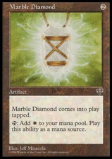 Magic the Gathering MTG Marble Diamond (310) Mirage   LP