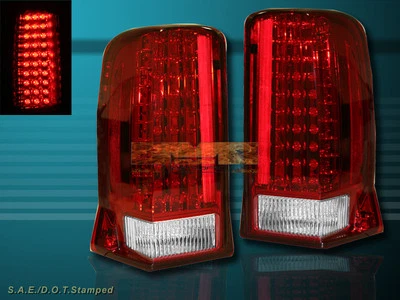 Cadillac Escalade 2002-2006 luces traseras LED ROJAS 4 PUERTAS LÁMPARAS 2003 2004 2005 Foto 1 de 2