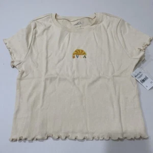 RVCA AVJZT00764 Women’s Shine Tee Size Large - Picture 1 of 2