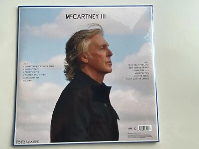PAUL McCARTNEY  2021  UK LP    McCARTNEY  III  WHITE VINYL    SEALED - Image 1 of 2