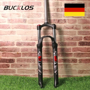 BUCKLOS Federgabel Scheibenbremse 100mm Federweg MTB Fahrrad 26/27.5/29" 9mm QR - Bild 1 von 16
