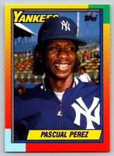 1990  Topps Traded #91T Pascual Perez New York Yankees