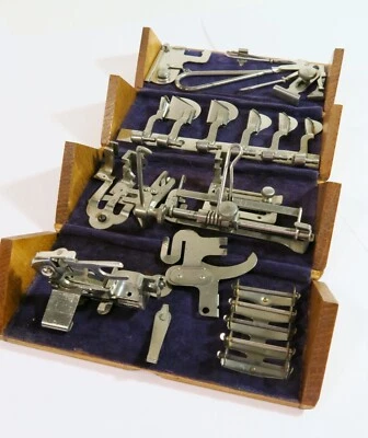 ¡COMPLETO! Máquina de coser Singer restaurada y acabada 1889 roble rompecabezas caja  Foto 1 de 4