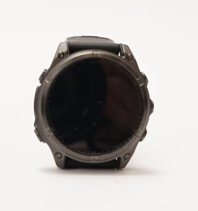 Garmin fenix 8 Sapphire Solar 47mm Smartwatch (Black/Pebble Gray) - Picture 1 of 6