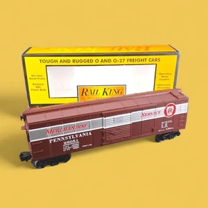 MTH Rail King RK-7408L Pennsylvania Merchandise Service Semi-Scale Box Car - Picture 1 of 13