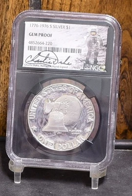 1976 Bicentennial Eisenhower Dollar - NGC Gem Proof (#61149-L) - Image 1 of 4