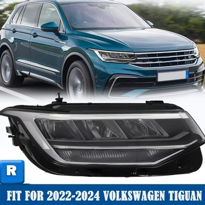 Faro derecho para Volkswagen Tiguan S/SE 2022-2024 LED RH faro no AFS Foto 1 de 4
