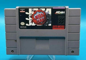 NBA Jam for Super Nintendo SNES 1994 Tested And Works - Picture 1 of 2