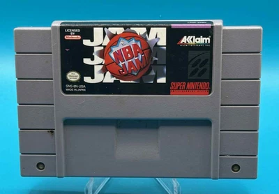 NBA Jam for Super Nintendo SNES 1994 Tested And Works - Image 1 of 2