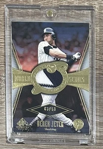 2004 SP Game Used Patch #WSS-JE1 Derek Jeter World Series #3/50 - Picture 1 of 2